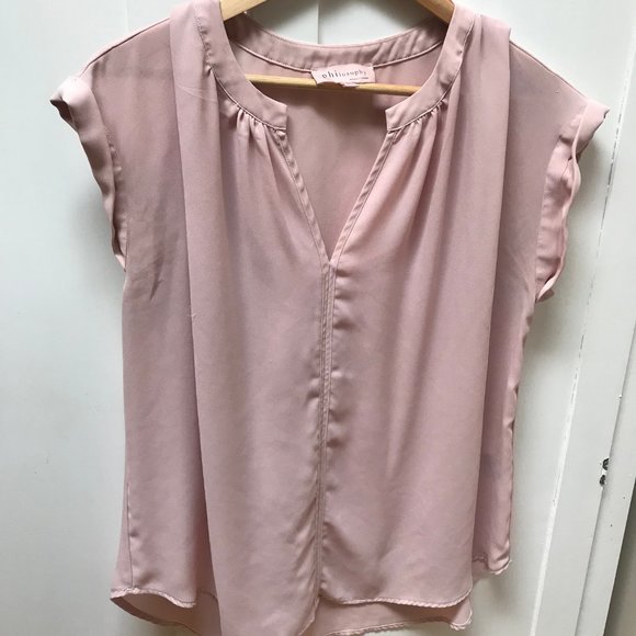 Blush Pink Blouse - Picture 2 of 3